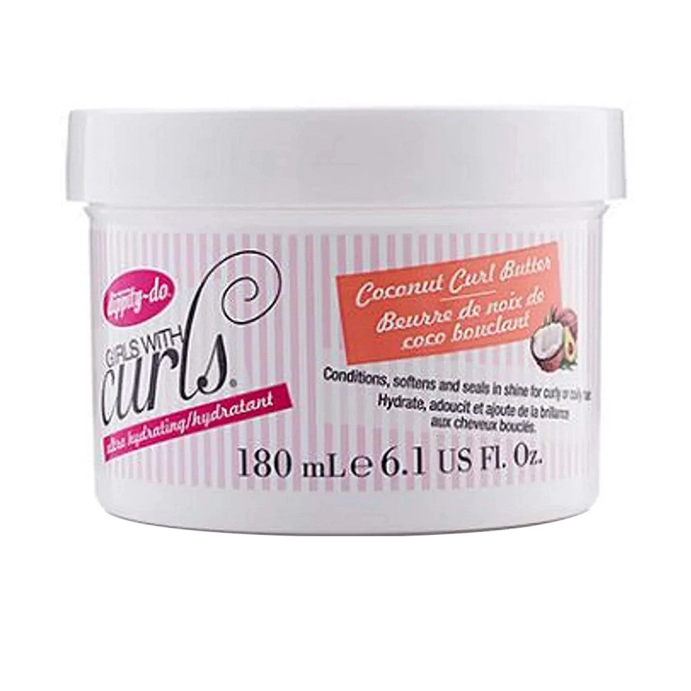 Dippity Do Girls WIth Curls Coconut Curl Butter, 6.1 Oz